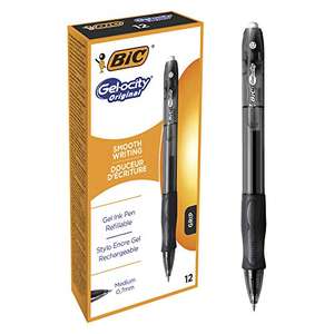 12 x pack BIC Gelocity Original Negro