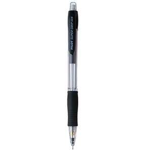 12 x PILOT SUPERGRIP portaminas negro.