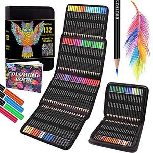 132 Lápices Colores Profesionales con Bolsa