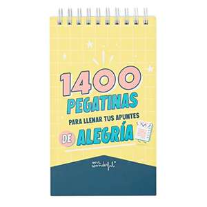 1400 Pegatinas Para Llenar Tus Apuntes De Alegría - Mr. Wonderful, Multicolor, pequeño