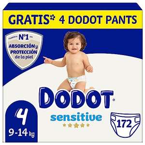 176 Pañales Bebé Sensitive Talla 4 (9-14kg)
