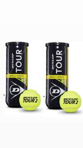 2 botes Dunlop Tour [2.70€/bote] - Pelotas Tenis