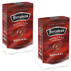 2 x Fortaleza Café Molido Natural, 250g. Total 500g [Unidad 2'16€]