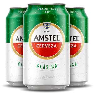 24 latas de Amstel 33cl | 0.40€ lata | Compra recurrente