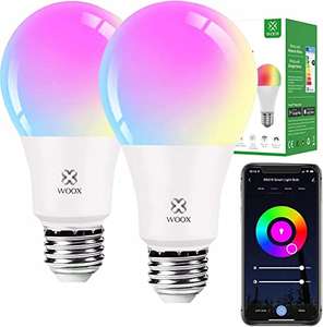 2X Bombillas RGB compatibles con Alexa
