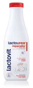 3×Lactovit - Gel de Ducha Reparador Lactourea, Hidrata, Nutre y Repara, Piel Fuerte y Joven,