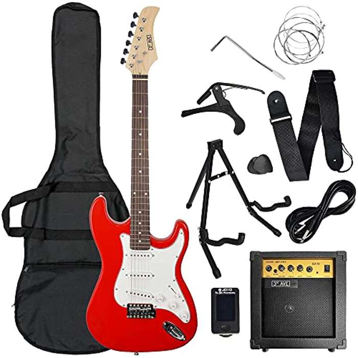 3rd Avenue Conjunto de guitarra eléctrica de iniciación 
