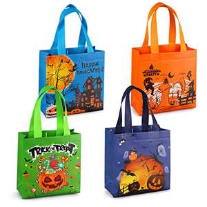 4 bolsas de Halloween para truco o trato