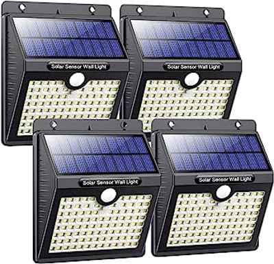 4 focos solares Pxwaxpy 97 LED