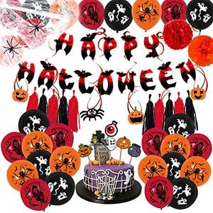 68Pcs Kit decoración Halloween