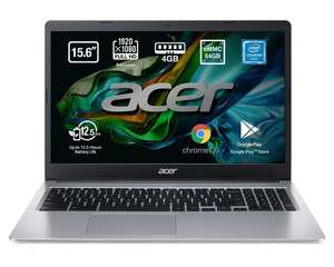 Acer Chromebook 315 CB315-3H-C8XG - Ordenador Portátil 15.6" FullHD (Intel Celeron N4020, 4GB RAM, 64GB SSD, Intel UHD Graphics, Chrome OS)