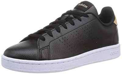 adidas Advantage, Tennis Shoe Hombre, Core Black/Core Black/Cloud White, 42 EU