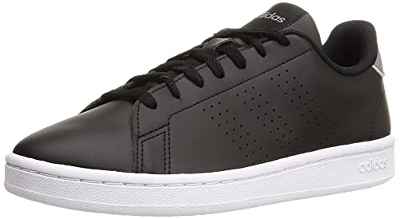 adidas Advantage, Tennis Shoe Hombre, Core Black/Core Black/Grey, 41 1/3 EU