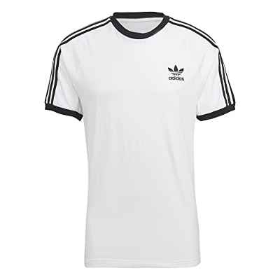 Adidas Camiseta modelo 3-STRIPES TEE, color Blanco, talla S