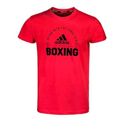 adidas Community 21 T-Shirt Boxing, Vivid RedBlack, S Unisex