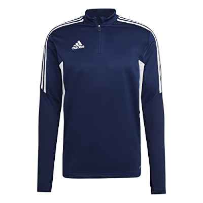 adidas CON22 TR Top Sweatshirt, Men's, Team Navy Blue 2/White, M