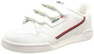 adidas Continental 80 CF, Sneaker, Cloud White/Cloud White/Scarlet, 28.5 EU