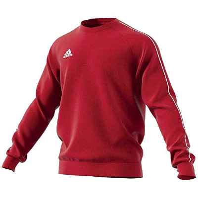 Adidas Core18 Sw Top Sudadera, Hombre, Rojo (Power Red/White), S