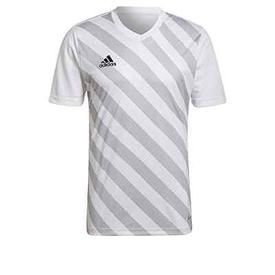 adidas ENT22 GFX JSY T-Shirt, Men's, White/Team Light Grey, M