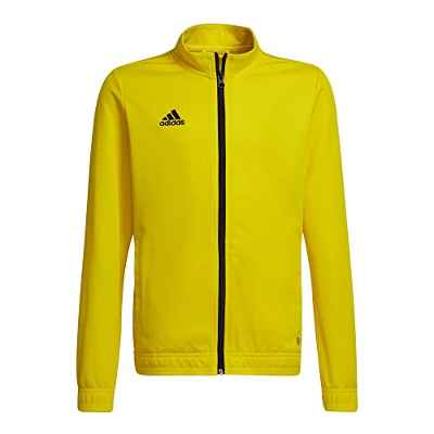 adidas ENT22 TK JKTY Jacket, Unisex Kids, Team Yellow/Black, 7-8A