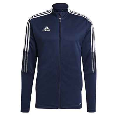 adidas GH4474 TIRO21 TK JKT Jacket Mens Team Navy Blue XS