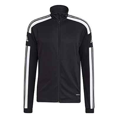 adidas GK9546 SQ21 TR JKT Jacket Mens Black/White M