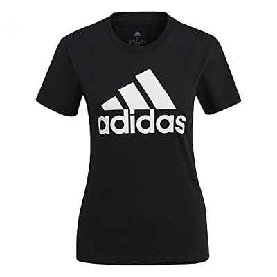 adidas GL0722 W BL T T-Shirt Women's Black/White XL