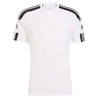 adidas GN5723 Squad 21 JSY SS T-Shirt Mens White/Black M