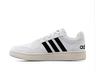 adidas Hoops 3.0, Sneaker Hombre, Ftwr White Core Black Chalk White, 42 2/3 EU