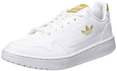 adidas NY 90, Sneaker, Cloud White/Golden Beige/Cloud White, 36 EU