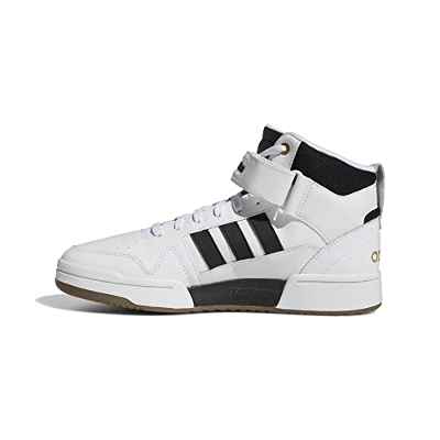 adidas POSTMOVE Mid, Sneaker Hombre, FTWR White/Core Black/Gold Met, 41 1/3 EU