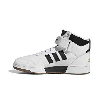 adidas POSTMOVE Mid, Sneaker Hombre, FTWR White/Core Black/Gold Met, 42 2/3 EU
