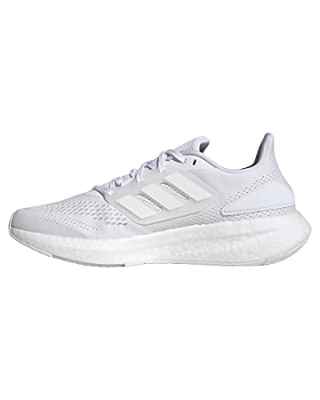 Adidas Pureboost 22, Zapatillas de Running Hombre, FTWBLA/FTWBLA/Balcri, 43 1/3 EU
