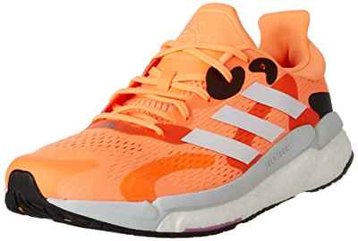 adidas Solar Boost 4 M, Sneaker Hombre, Beam Orange/FTWR White/Pulse Lilac, 44 2/3 EU