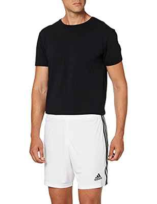 adidas Squad 21 SHO Shorts, Mens, White/Black, XS