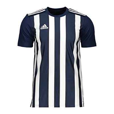 adidas Striped 21 JSY T-Shirt, Mens, Team Navy Blue/White, 2XL