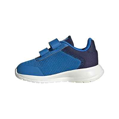 Adidas Tensaur Run 2.0 CF I, Zapatillas de Gimnasia Unisex niños, Blue Rush/Core White/Dark Blue, 19 EU