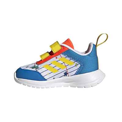 Adidas Tensaur Run MM 2.0 CF I, Zapatillas de Running Unisex niños, FTWBLA/AMARIL/AZUBRI, 19 EU