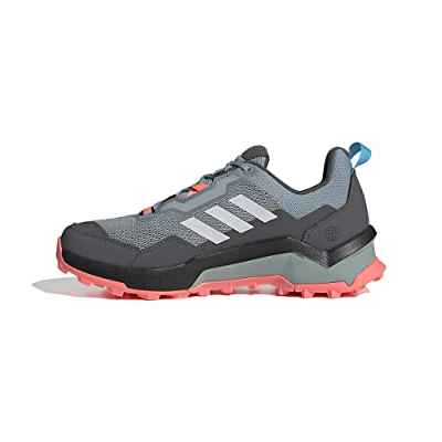 Adidas Terrex AX4 W, Sneaker Mujer, Magic Grey/Dash Grey/Acid Red, 41 1/3 EU