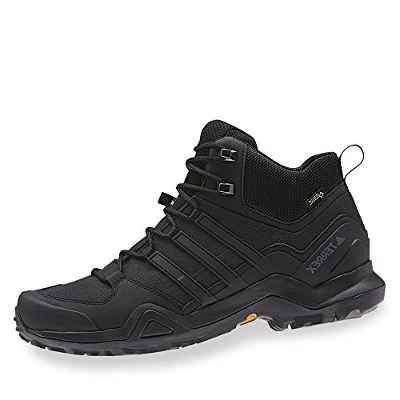 Adidas Terrex Swift R2 Mid GTX, Zapatillas de Marcha Nórdica Hombre, Negro (Core Black/Core Black/Core Black 0), 45 1/3 EU