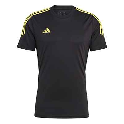 adidas TIRO23 CB TRJSY T-Shirt, Men's, Black/Bright Yellow