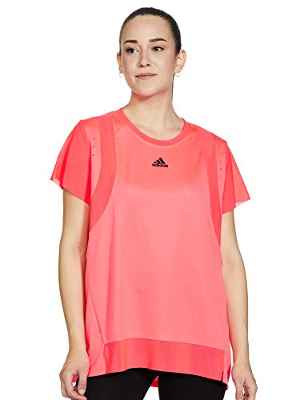 adidas TRNG tee H.RDY Camiseta, Mujer, rossen, 4X