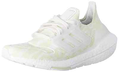 adidas Ultraboost 22, Zapatillas Mujer, Non-Dyed/Almost Lime, 43 1/3 EU
