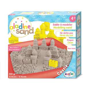 Aladine - Kit creativo de arena mágica con diseño de castillo