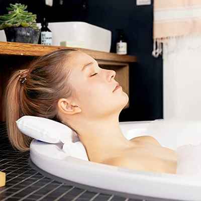 Almohadas de baño para la cabeza y el cuello
