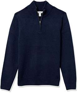 Amazon Essentials Jersey de Manga Larga con Cremallera de un Cuarto varios colores y tallas