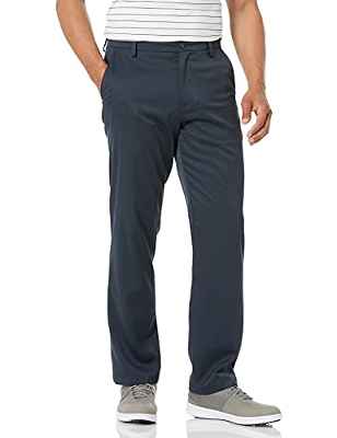 Amazon Essentials Pantalón de Golf Elástico de Ajuste Clásico Hombre, Azul Marino, 36W / 32L