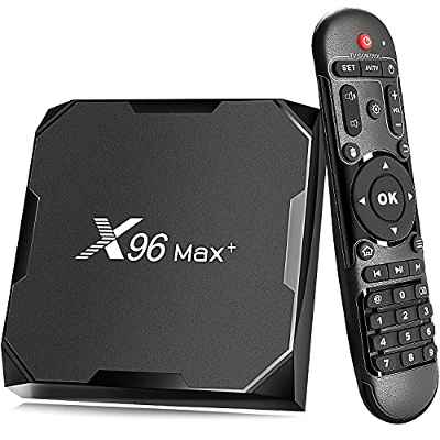 Android TV Box 9.0 ,Smart Media Player Reproductor Streaming 4+32GB S905X3 TV Box with Remote, Support 4K/8K/3D 2.4&5GHz WiFi BT 4.0 USB 3.0 1000M LAN Android Box