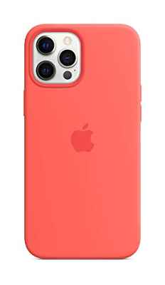 Apple Funda de Silicona con MagSafe (para el iPhone 12 Pro MAX) - Pomelo Rosa