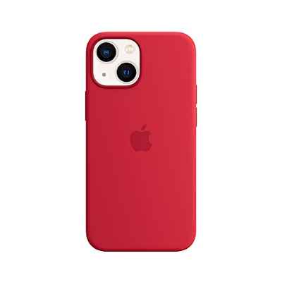 Apple Funda de Silicona con MagSafe (para el iPhone 13 Mini) - (Product) Red